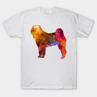 Shar Pei in watercolor T-Shirt